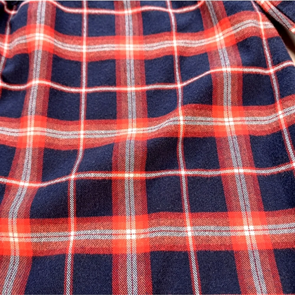 GAP Dress Navy, Red and White Plaid Size 12-18 Months